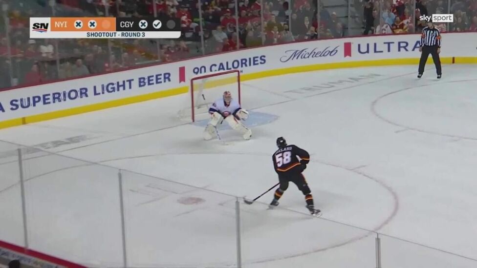 HIGHLIGHTS | Calgary Flames - New York Islanders 2:1 SO